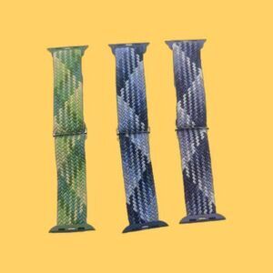 Apple Watch Band Replacements Combo 42mm 44mm 45mm Adjustable Multicolor 3 Pack